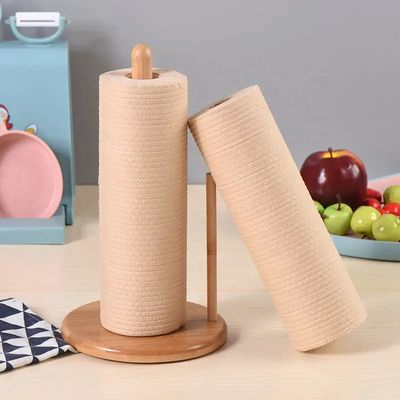 Eco-friendly Reusable Biodegradable Bamboo Cleaning Cloths Washable Multipurpose Kitchen Towel for Dish